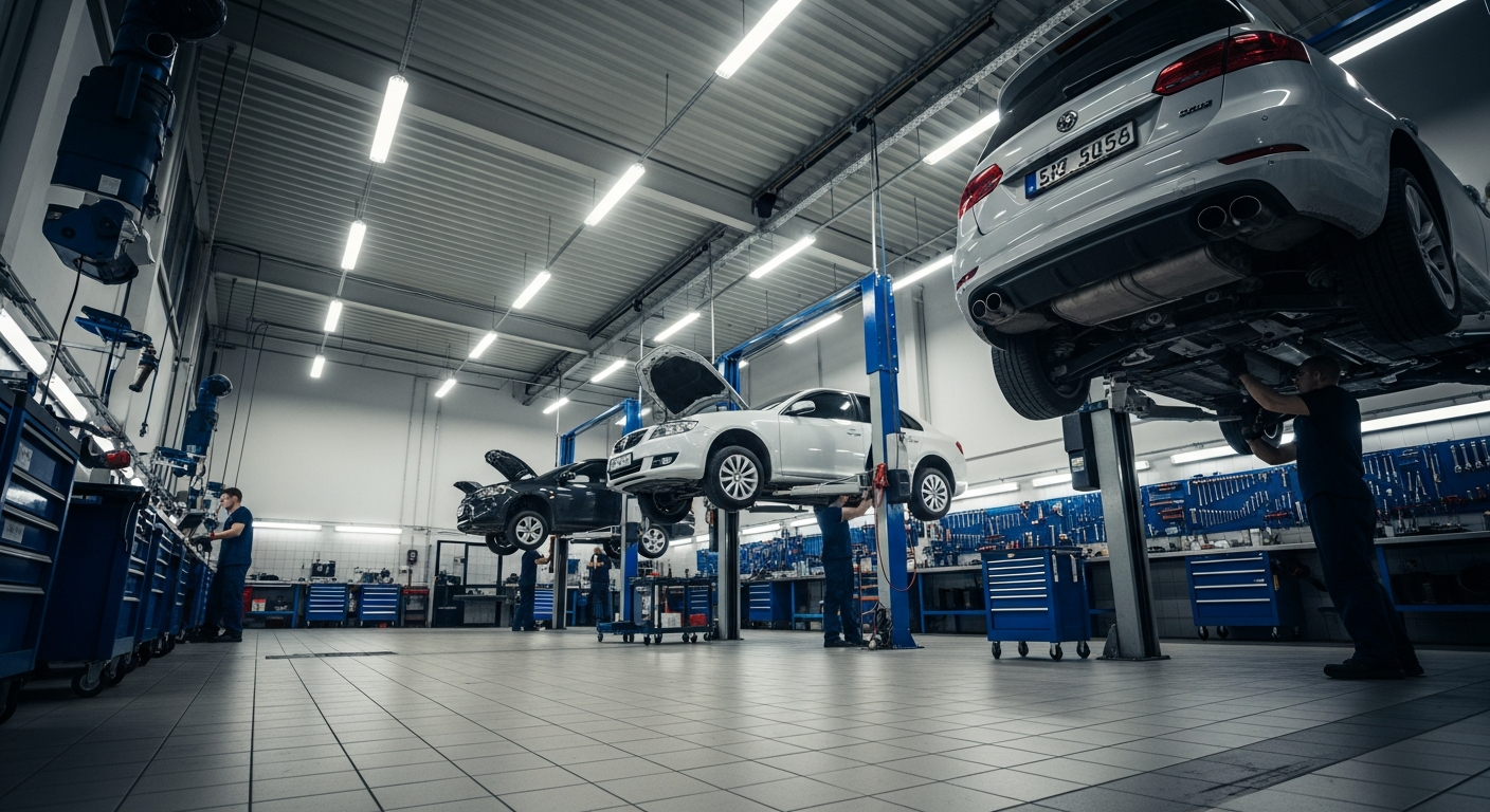 Werkplaats van Be Smart Service in Schagen
